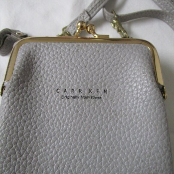 CARR KEN GRAY CROSS BODY/SHOULDER BAG. - Picture 2 of 6